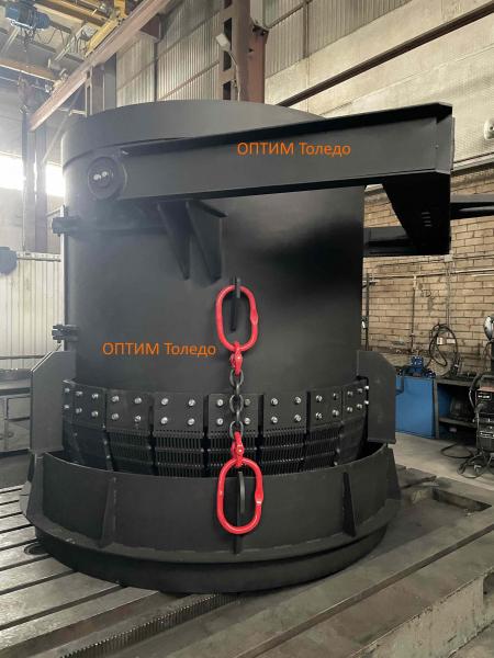 Загрузочная корзина для дуговой печи